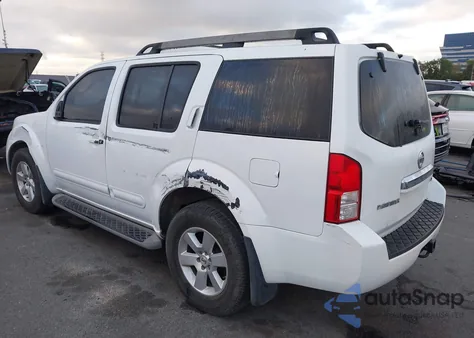 2008 Nissan Pathfinder Se z USA, uszkodzony, nr VIN 5N1AR18U28C665043